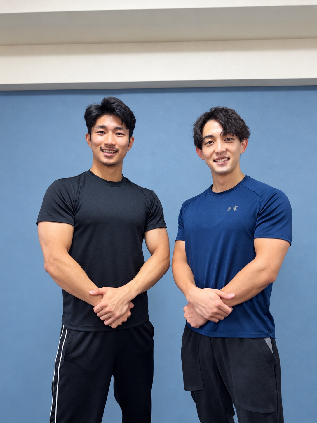 青葉台のパーソナルジムLASTのトレーナー濵田康平と山口汰朗